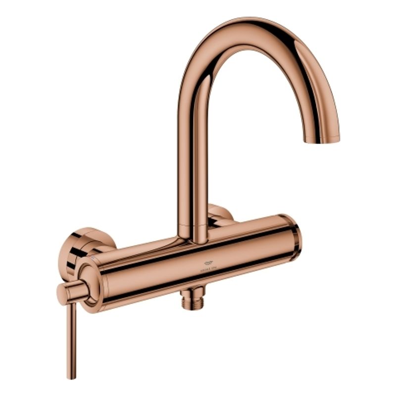 Grohe Einhand-Wannenbatterie Atrio 24367 Wandmontage, Farbe warm sunset Bild 1