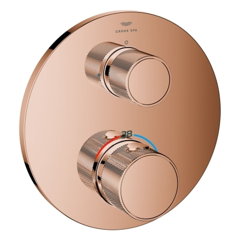 Grohe THM-Brausebatt. Atrio Private C. 24396 2-W-Umst. Knopfbetaet, Farbe warm sunset Bild 1