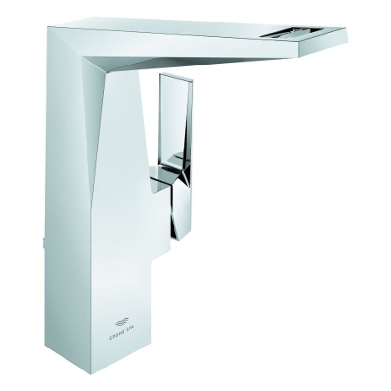 Grohe EH-WT-Batt. Allure Bril. PC 24400 L-Size Griff Raendelstruktur, Farbe chrom Bild 1