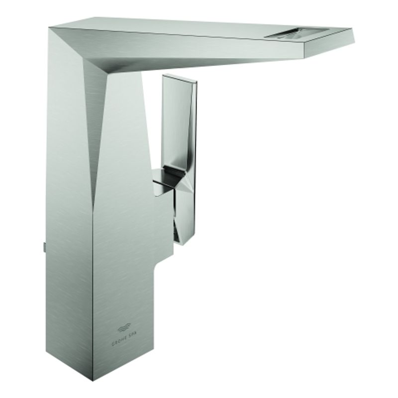 Grohe EH-WT-Batt. Allure Bril. PC 24400 L-Size Griff Raendelstruktur, Farbe supersteel Bild 1