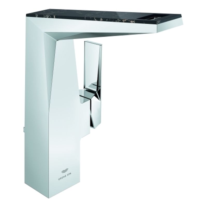 Grohe EH-WT-Batt. Allure Bril. PC L-Size Griff VN-Caesarstone chrom, Farbe caesarstone Bild 1