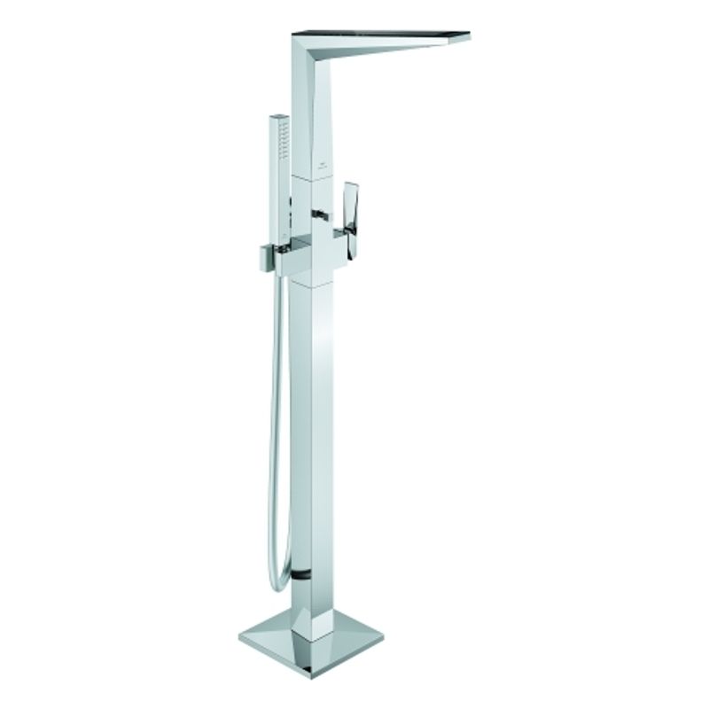 Grohe Wannenbatt. Allure Bril. PC Bodenmontage Griff VN-Caesarstone, Farbe chrom Bild 1