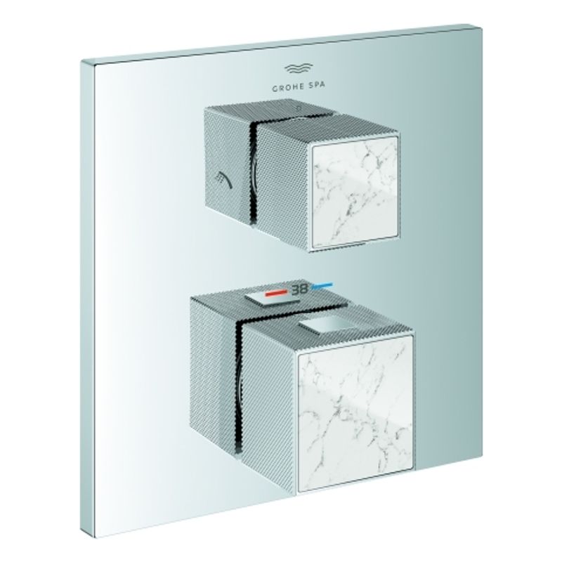 Grohe THM-Brausebat. All. Bril. PC FMS Griff WA-Caesarstone, Farbe chrom Bild 1