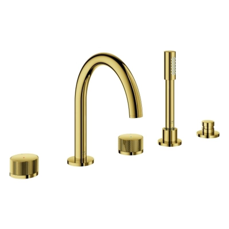 Grohe 5-L-Wannenkombin. Atrio Private C. 25226 Knopfbetaetigung, Farbe cool sunrise Bild 1