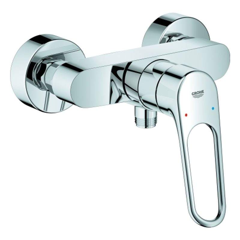 Grohe EH-Brausebatt. Eurosmart 25242_3 Wandmontage offener Hebel, Farbe chrom Bild 1