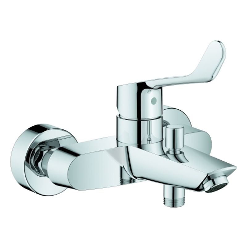Grohe EH-Wannenbatt. Eurosmart 25243_3 Wandmontage langer Hebel, Farbe chrom Bild 1