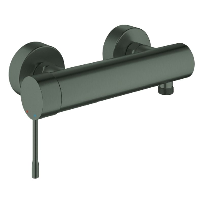 Grohe EH-Brausebatterie Essence 25252_1 Wandmontage hard graphite gebürstet, Farbe hard graphite Bild 1