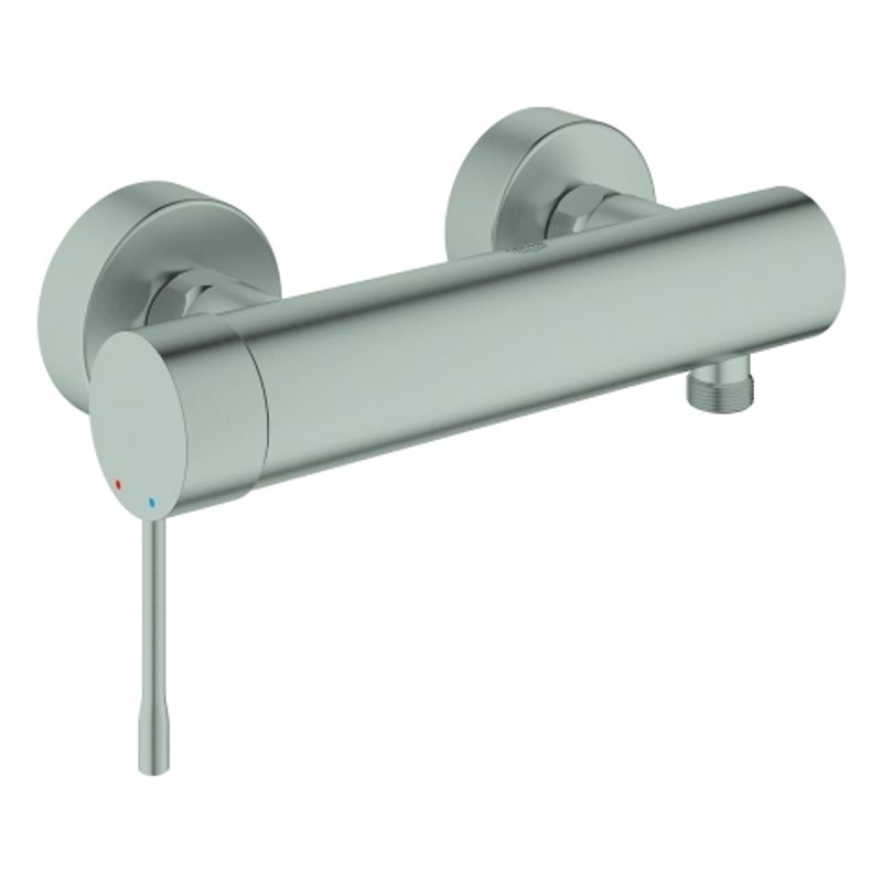 Grohe EH-Brausebatterie Essence 25252_1 Wandmontage eigensicher, Farbe supersteel Bild 1