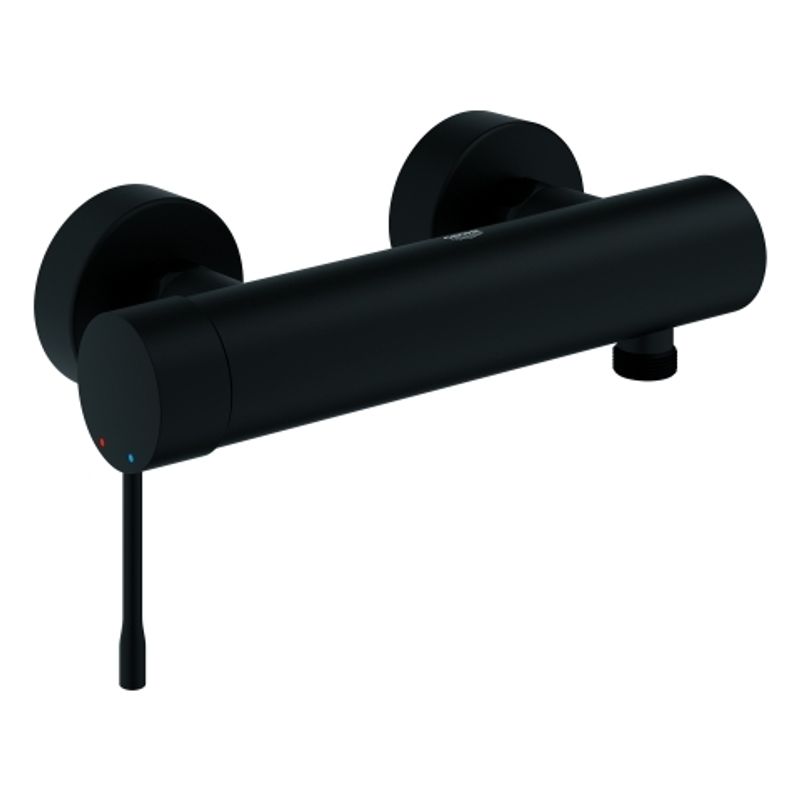 Grohe EH-Brausebatterie Essence 25252_1 Wandmontage eigensicher, Farbe phantom black Bild 1