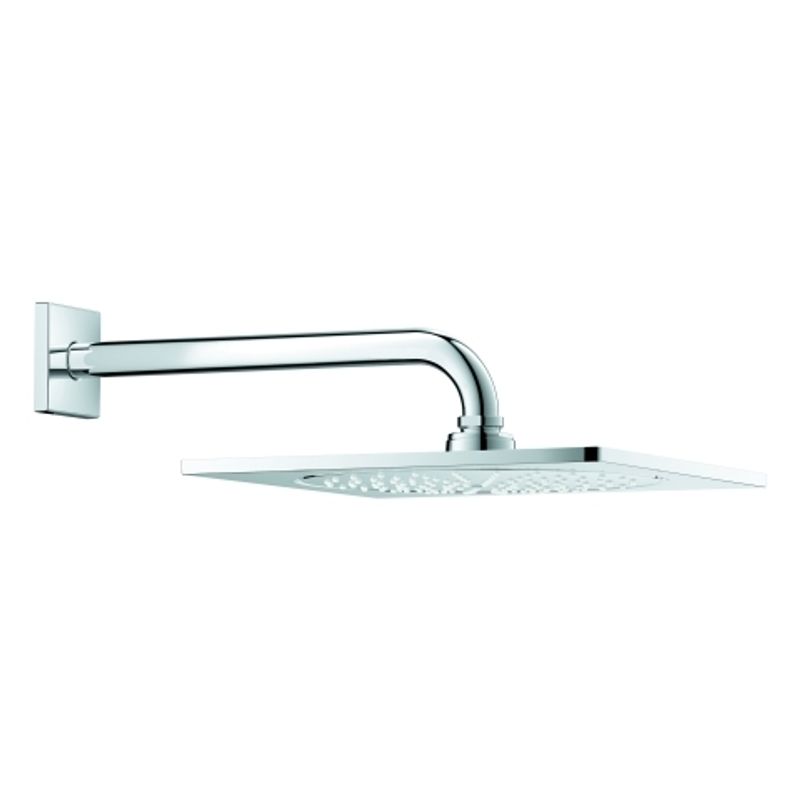Grohe Kopfbrauseset Rainshower F-Series 10'' 26060 Brausearm 286 mm, 93 x 30 mm, Farbe chrom Bild 1