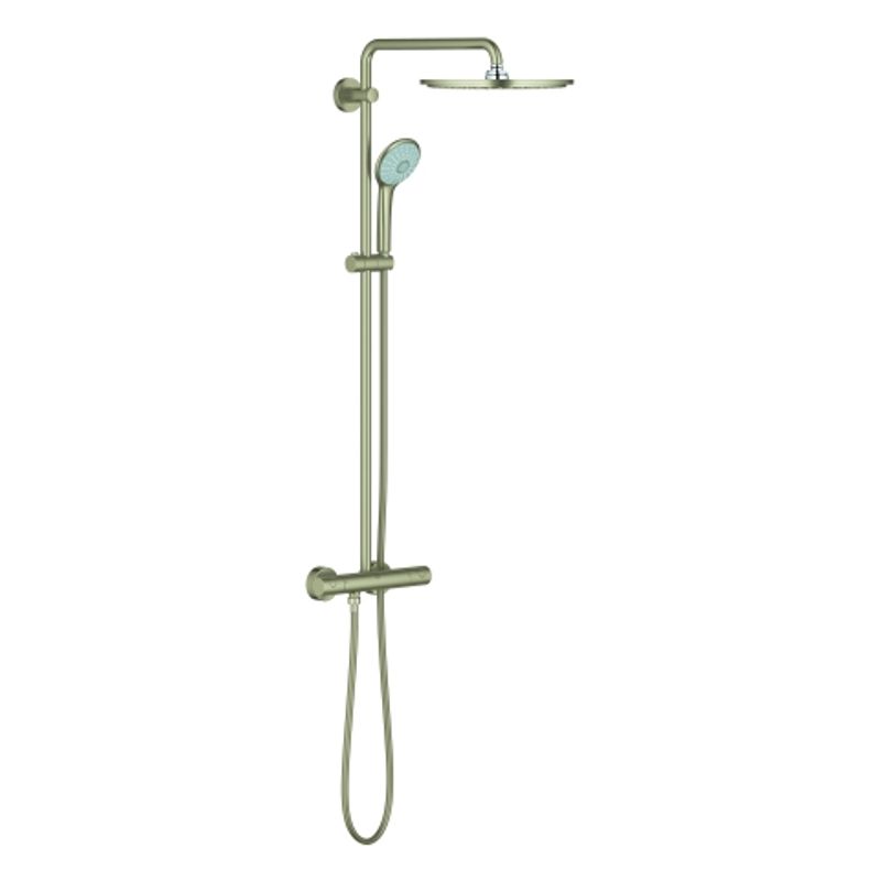 Grohe Duschsystem Euphoria 310 26075, mit THM nickel gebürstet, 155 x 345 mm, Farbe nickel Bild 1