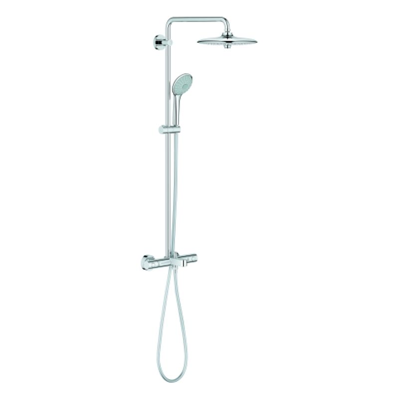 Grohe Duschsystem Euphoria 260 26114_1, mit THM-Wannenbatterie, 140 x 310 mm, Farbe silberfarben Bild 1