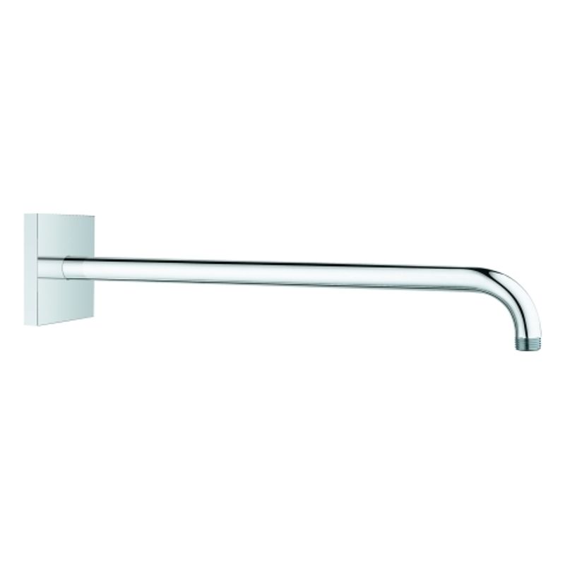 Grohe Brausearm Rainshower Metall eckige Rosette Ausladung, 422 mm, Farbe chrom Bild 1