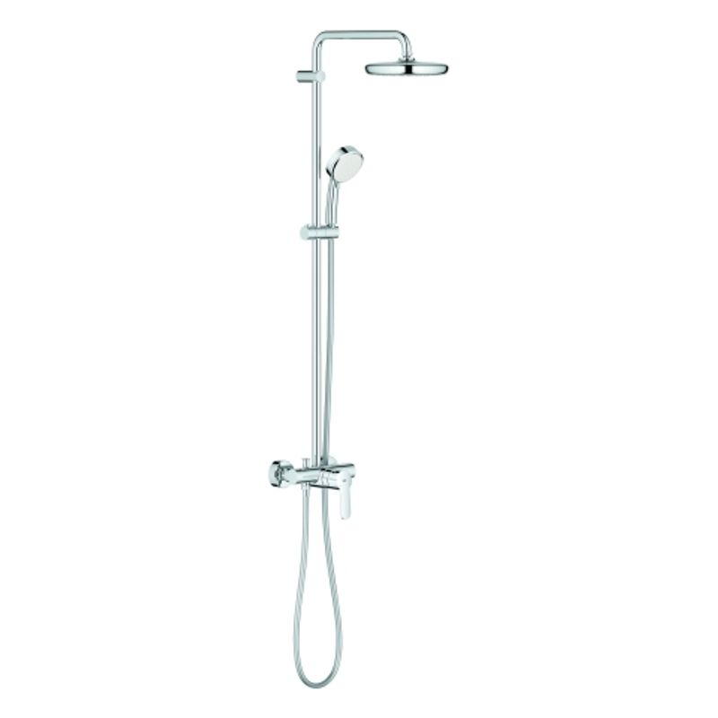 Grohe Duschsystem Tempesta C System 210 26224_1, mit Einhandmischer, 1128 x 315 x 412 mm, Farbe chrom Bild 1