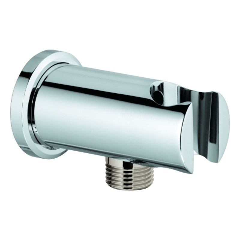 Grohe Wandanschlussbogen Rainshower runde Rosette eigensicher, 86 mm, Farbe chrom Bild 1