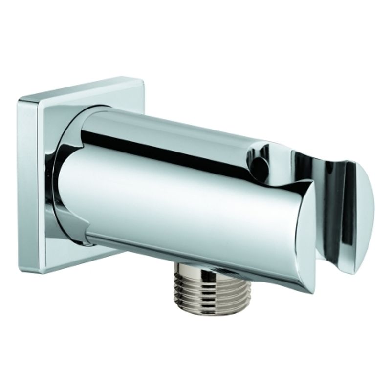 Grohe Wandanschlussbogen Rainshower eckige Rosette eigensicher, 86 mm, Farbe chrom Bild 1
