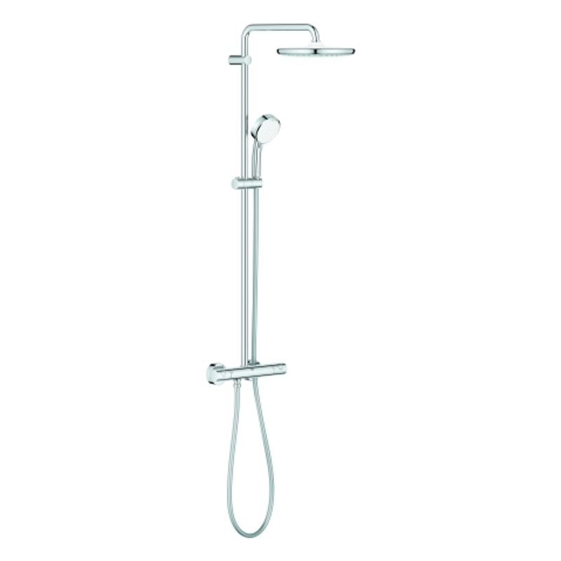 Grohe Duschsystem Tempesta C 250 26670, mit Thermostat Brausearm 390 mm, Farbe chrom Bild 1