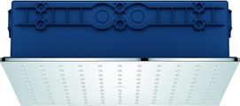 Grohe Deckenbrause Rainshower Aqua Mono 1 Strahl 21 l/min, 334 x 334 mm, Farbe silberfarben Bild 1