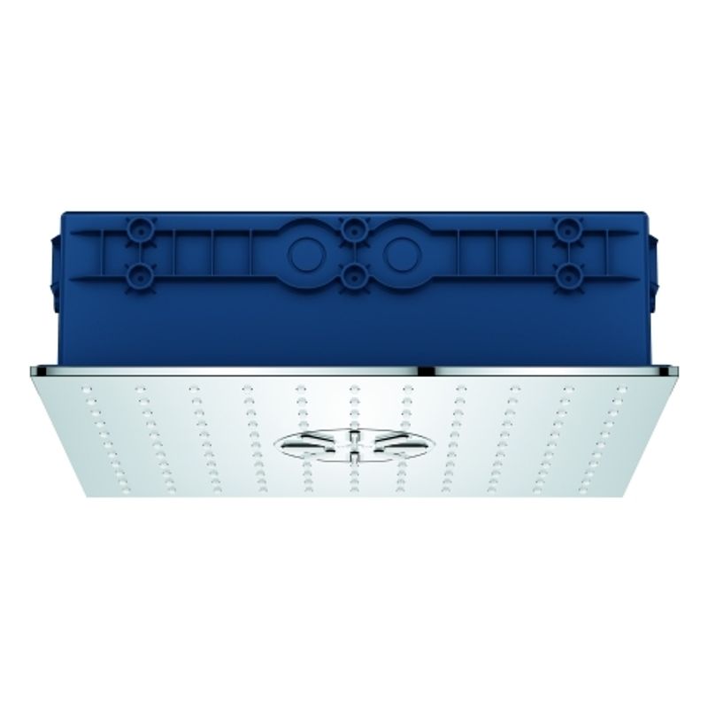 Grohe Deckenbrause Rainshower Aqua Duo 2 Strahlarten, 334 x 334 mm, Farbe silberfarben Bild 1