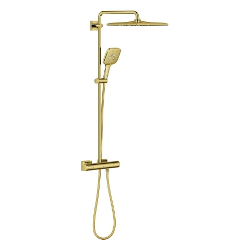Grohe Duschsystem Rainshower SmartActive 310 Cube 26837, mit THM, 1118 x 317 x 472 mm, Farbe cool sunrise Bild 1