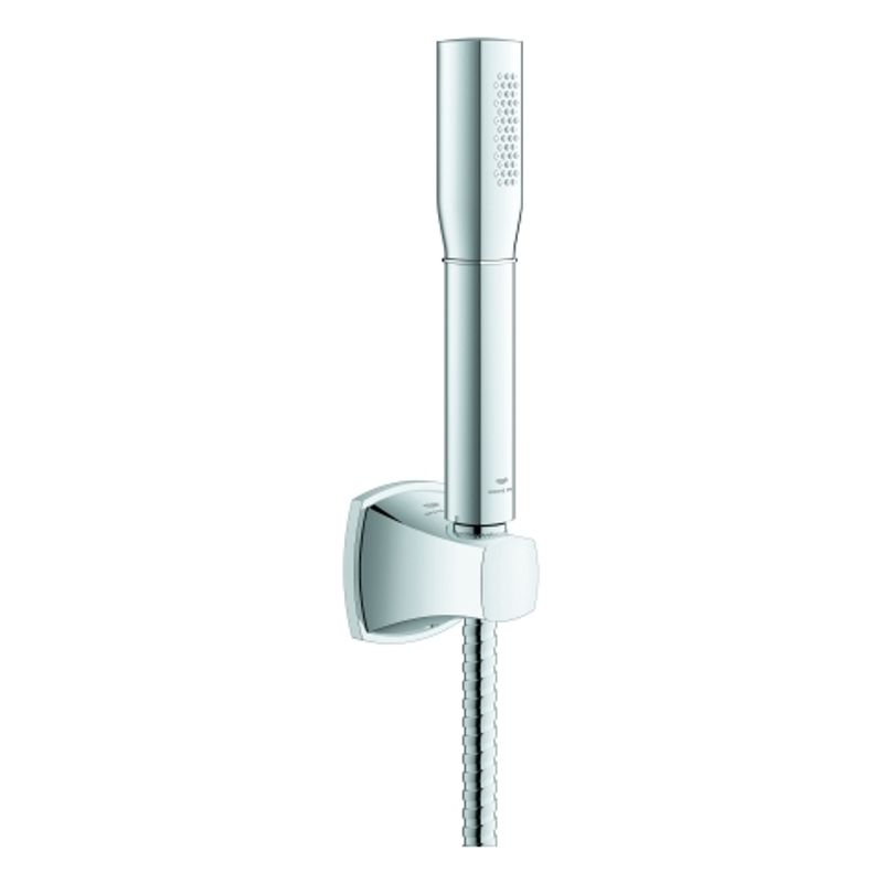 Grohe Wandhalterset Grandera Stick 1 Strahlart 7,6 l/min, Farbe chrom Bild 1