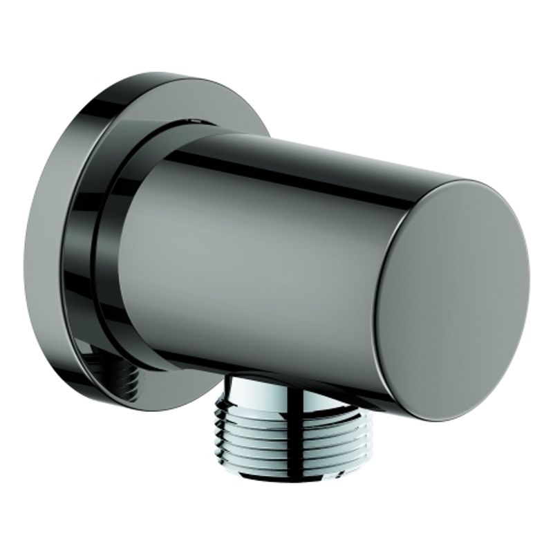 Grohe Wandanschlussbogen Rainshower 27057, 64 mm, Farbe hard graphite Bild 1