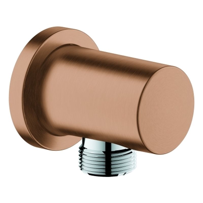 Grohe Wandanschlussbogen Rainshower 27057 DN 15 warm sunset gebürstet, 64 mm, Farbe warm sunset Bild 1