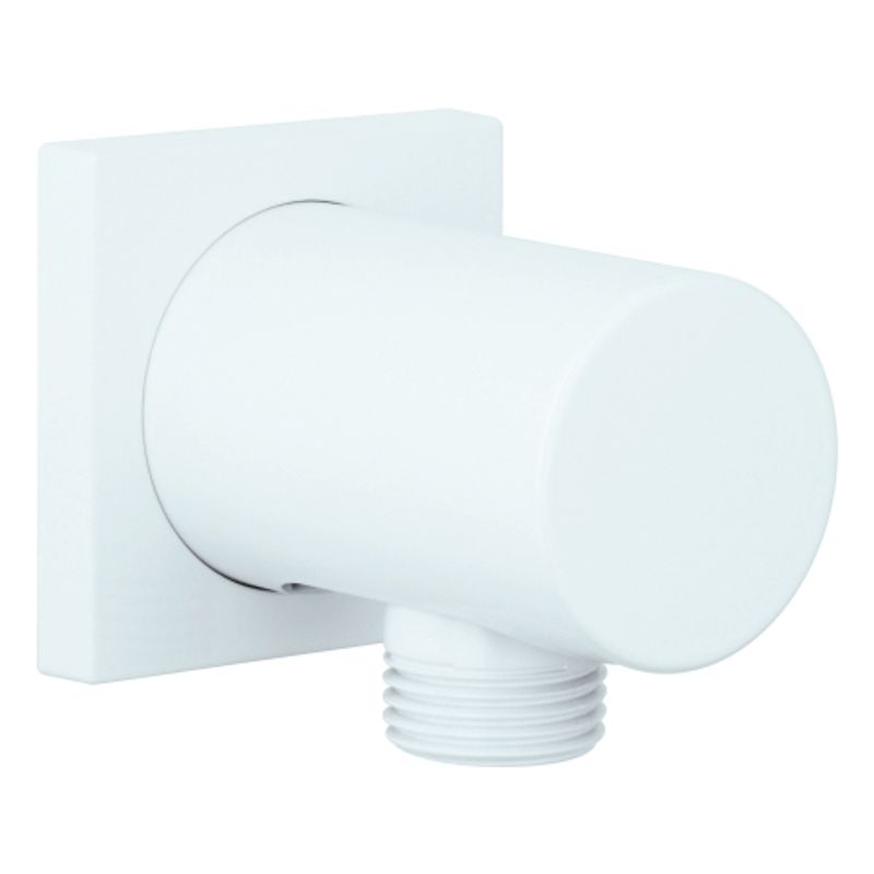 Grohe Wandanschlussbogen Rainshower 27076, mit Aussengewinde, Farbe moon white Bild 1