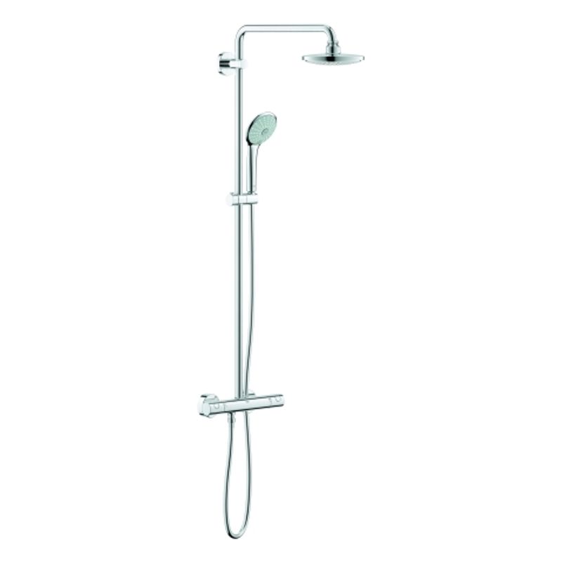 Grohe Duschsystem Euphoria 180 27296_1, mit Thermostat 450 mm Duscharm, Farbe silberfarben Bild 1