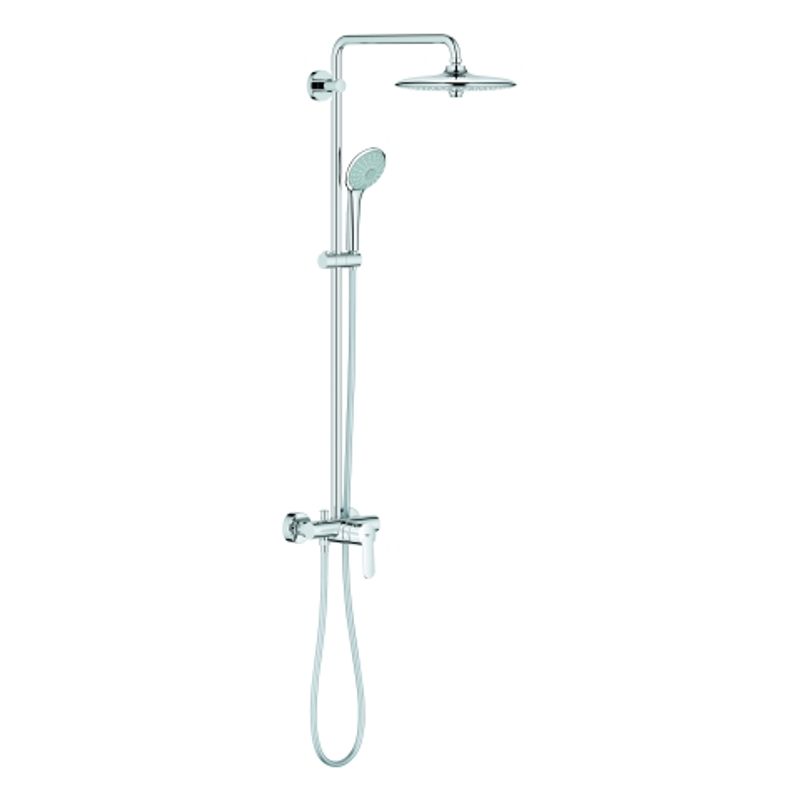 Grohe Duschsystem Euphoria 260 27473_1, mit Einhandmischer 9,5l/min, 140 x 310 mm, Farbe silberfarben Bild 1
