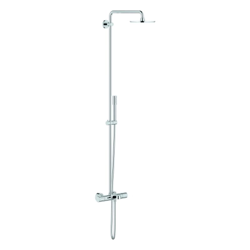Grohe Duschsystem Rainshower 210, mit Aufputz-Wannenthermostat, 135 x 325 mm, Farbe chrom Bild 1