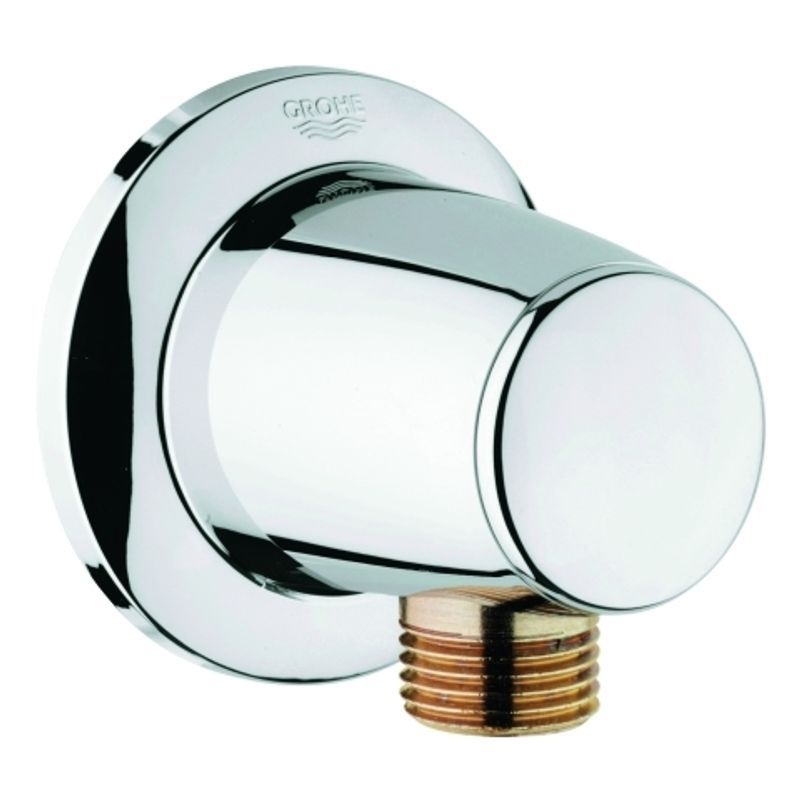 Grohe Wandanschlussbogen Movario eigensicher, DN 15, Farbe chrom Bild 1