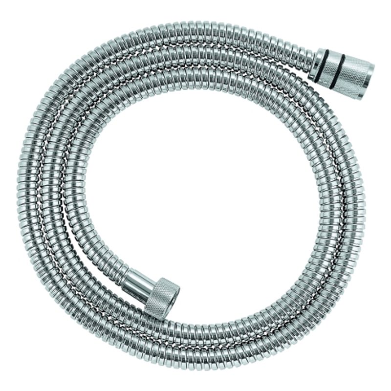 Grohe Brauseschlauch Rotaflex Metall Longlife, 1500 mm, AntiFold, 1/2", Farbe silberfarben Bild 1