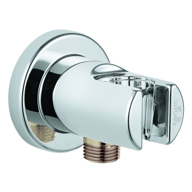 Grohe Wandanschlussbogen Relexa DN 15 eigensicher mit Wandbrauseh, 84 mm, Farbe chrom Bild 1