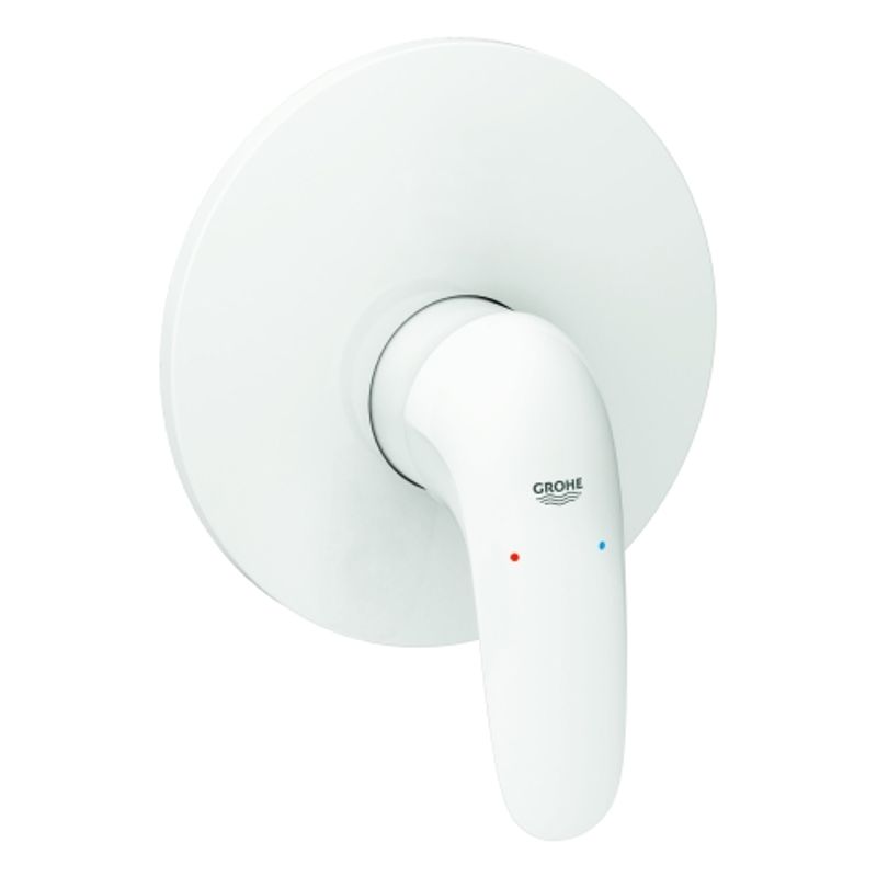 Grohe EH-Brausebatt. Eurostyle 29098_3 FMS Hebel geschlossen moon white /, 116 x 163 mm, Farbe chrom Bild 1