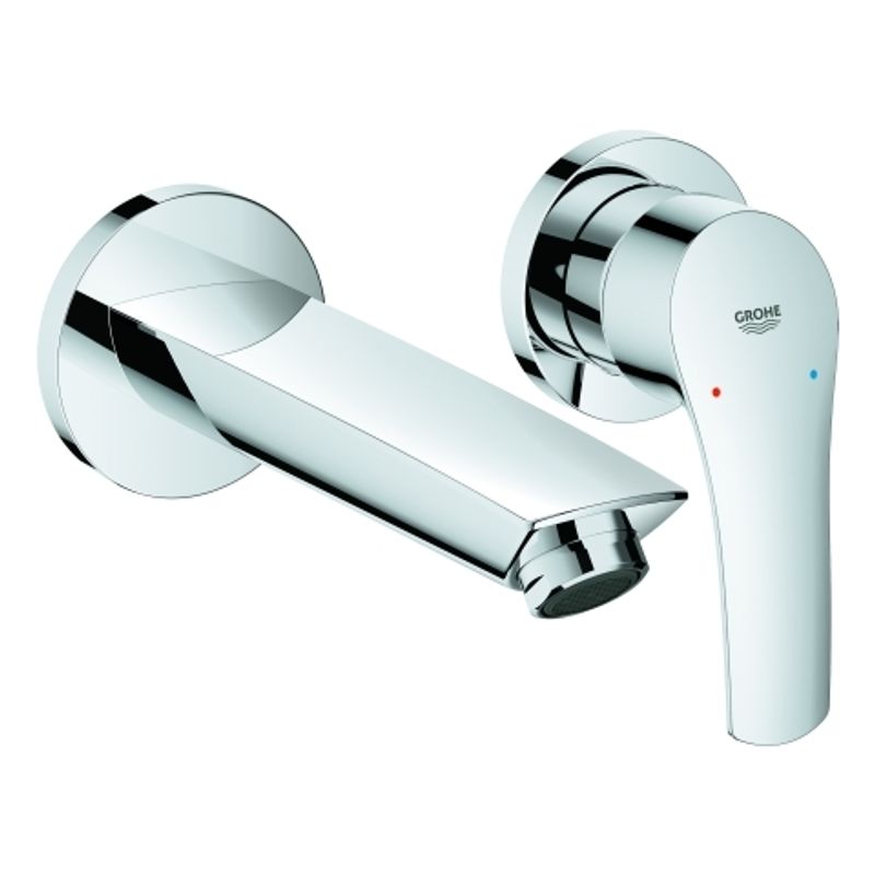 Grohe 2-Loch-WT-Wandbatterie Eurosmart 29337_3 FMS, für 23571 Ausladung 171 mm, Farbe chrom Bild 1