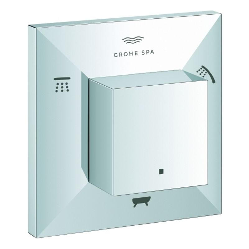 Grohe 5-Wege Umstellung Allure Brilliant Fertigmontageset, Farbe chrom Bild 1