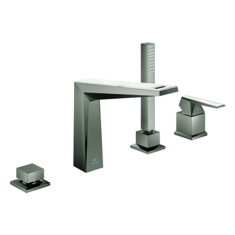 Grohe 4L-Wannenkomb. Allure Brilliant PC 29525 Griff WA-Caesarst. hard graph. gb, Farbe hard graphite Bild 1