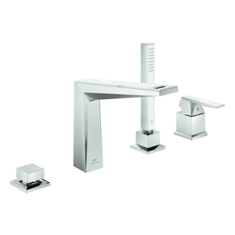 Grohe 4L-Wannenkomb. Allure Brilliant PC 29525 Griff WA-Caesarstone, Farbe supersteel Bild 1