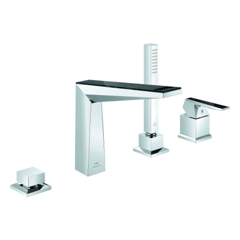 Grohe 4L-Wannenkomb. Allure Brilliant PC Griff VN-Caesarstone, Farbe chrom Bild 1