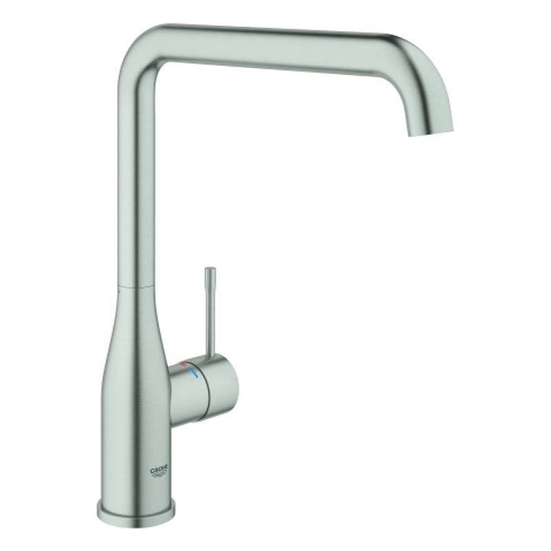 Grohe EH-Spültischbatterie Essence 30269 hoher Auslauf, 115 mm, Farbe supersteel Bild 1