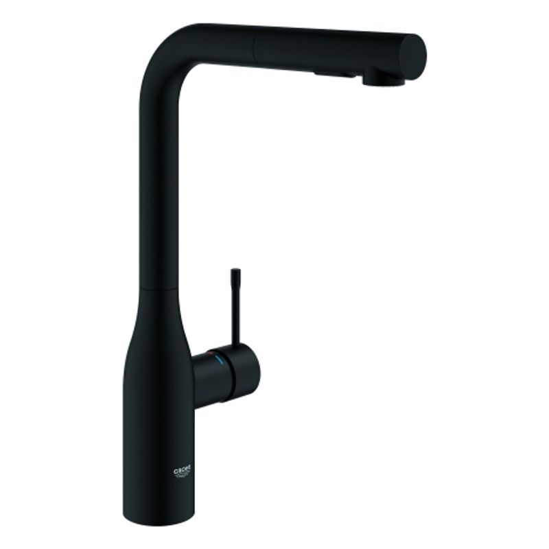 Grohe EH-Spültischbatterie Essence 30504 azb. Dual Spülbrause, Farbe phantom black Bild 1