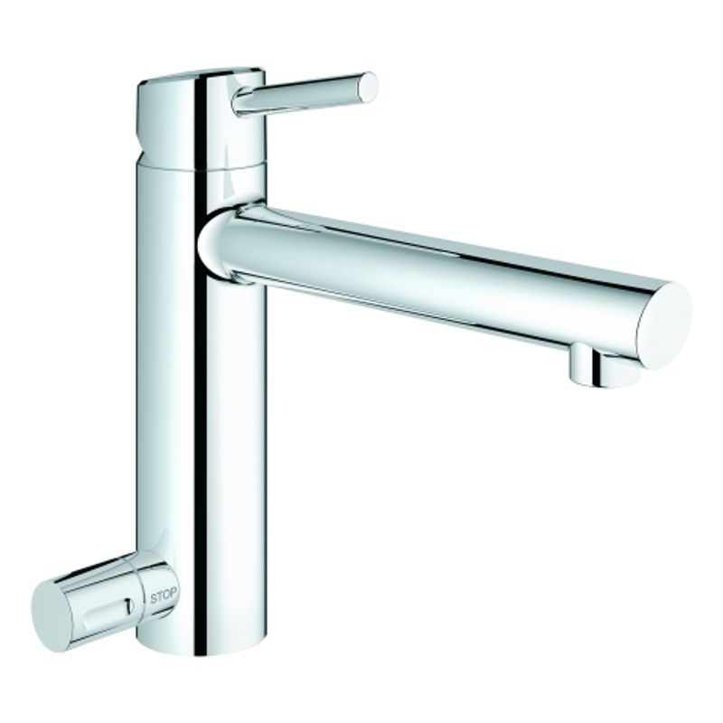 Grohe EH-SPT-Batterie Concetto 31209_1 mittelhoher Auslauf Absperrventil, 86 mm, Farbe chrom Bild 1