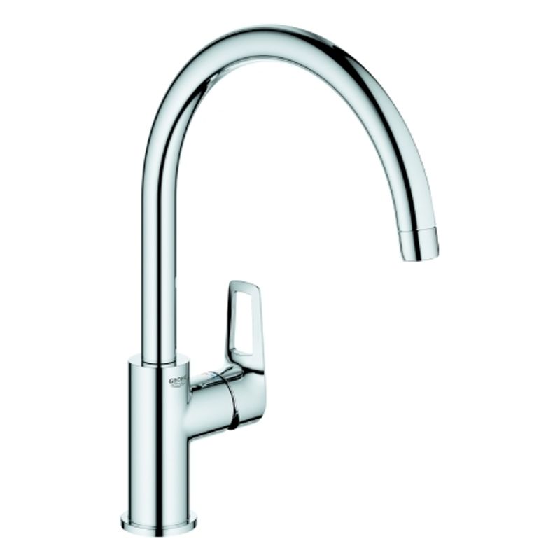 Grohe Einhand-Spültischbatterie BauLoop 31368_1 hoher Auslauf, Farbe chrom Bild 1