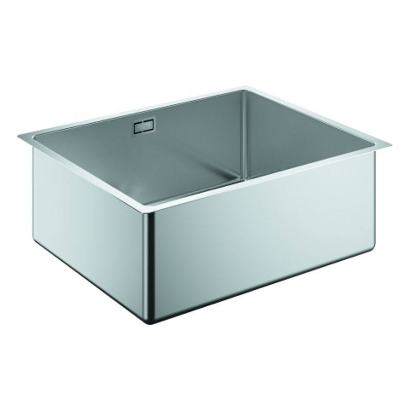 Grohe Unterbau-Edelstahlspüle K700 31574 1 Becken, 525 mm, Farbe silber Bild 1