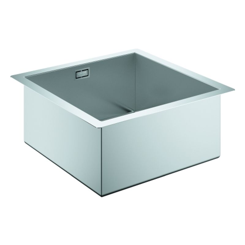 Grohe Edelstahlspüle K700 31578 1 Becken 464 x 464 mm Einbau flächenbündig, 570 mm, Farbe silber Bild 1