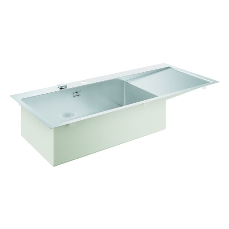 Grohe Edelstahlspüle K1000 31581_1 1 Becken ATF 1160 x 520 mm Einbau links, 200 x 520 mm Bild 1