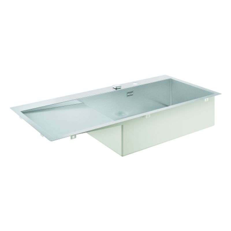 Grohe Edelstahlspüle K1000 31582_1 1 Becken ATF 1160 x 520 mm Einbau rechts, 200 x 520 mm Bild 1
