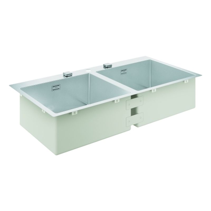 Grohe Edelstahlspüle K800 31585_1 2 Becken, 200 x 510 mm Bild 1