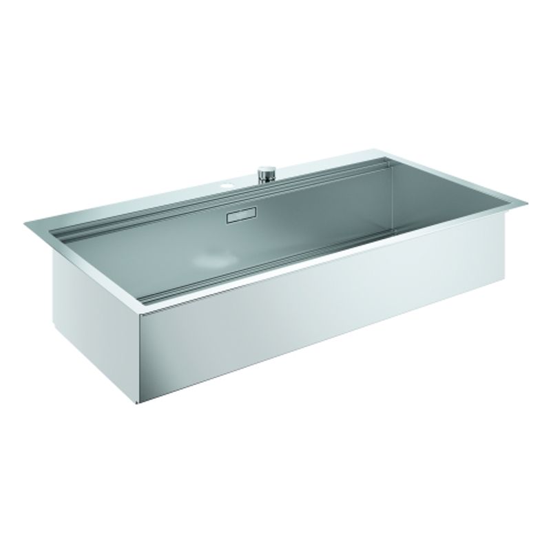 Grohe Edelstahlspüle K800 31586 1 Becken 1024 x 560 mm Einbau flächenbündig, 640 mm, Farbe silber Bild 1